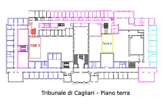 visualizzazione mappa dislocazione piano Terra